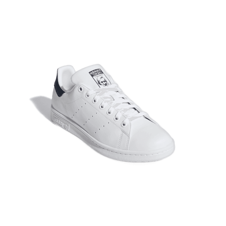 adidas Stan Smith Cloud White Collegiate Navy (W) Angle 2