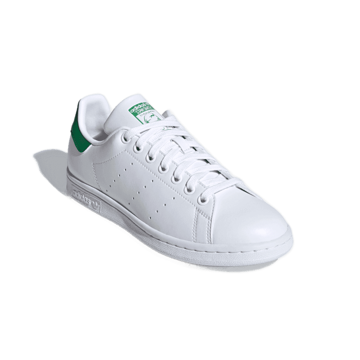 adidas Stan Smith Cloud White Green (W) Angle 2