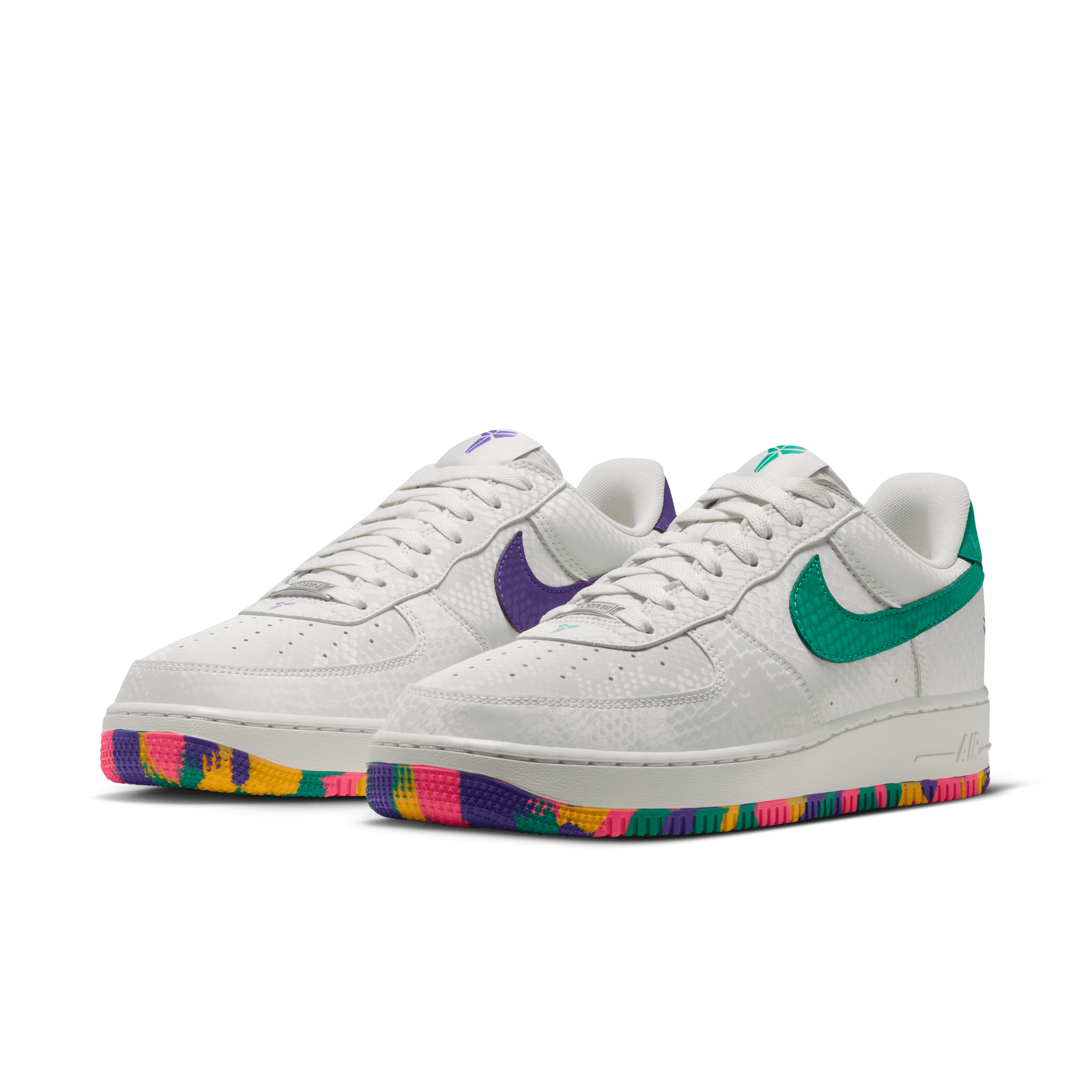 Nike Kobe Air Force 1 Low Sail Multi-Color Angle 4