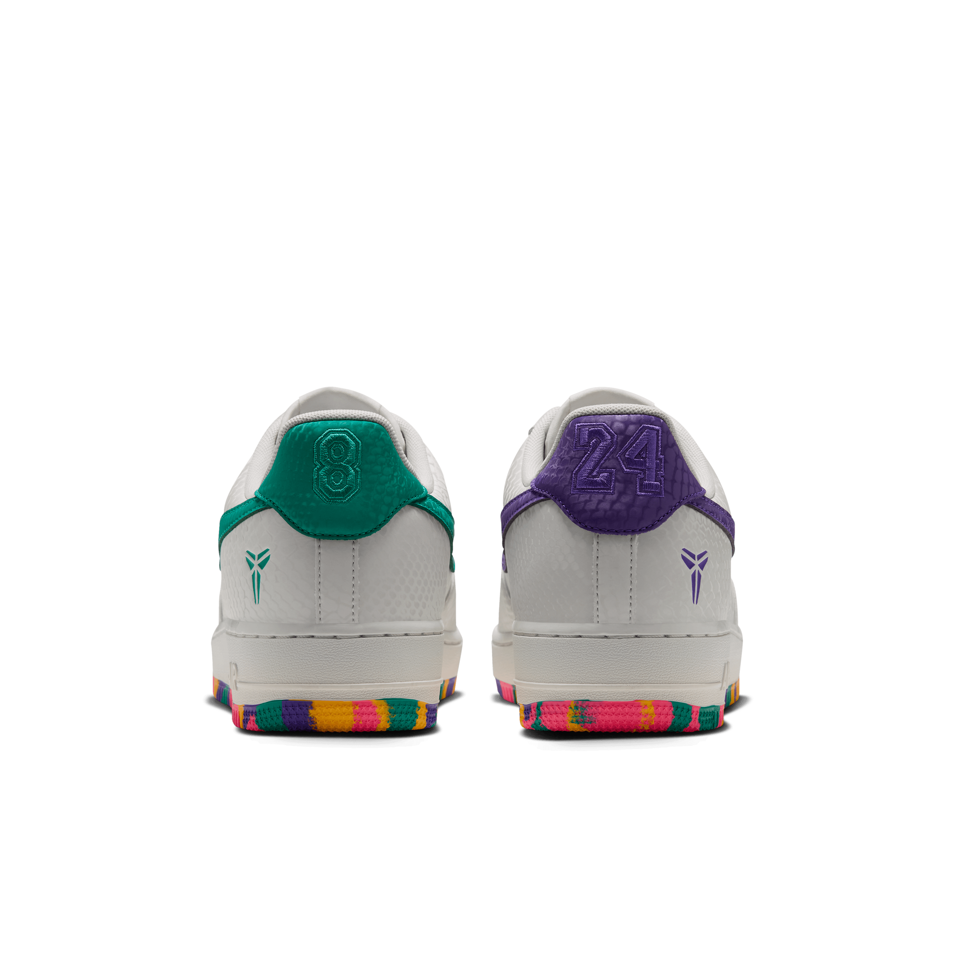 Nike Kobe Air Force 1 Low Sail Multi-Color Angle 5