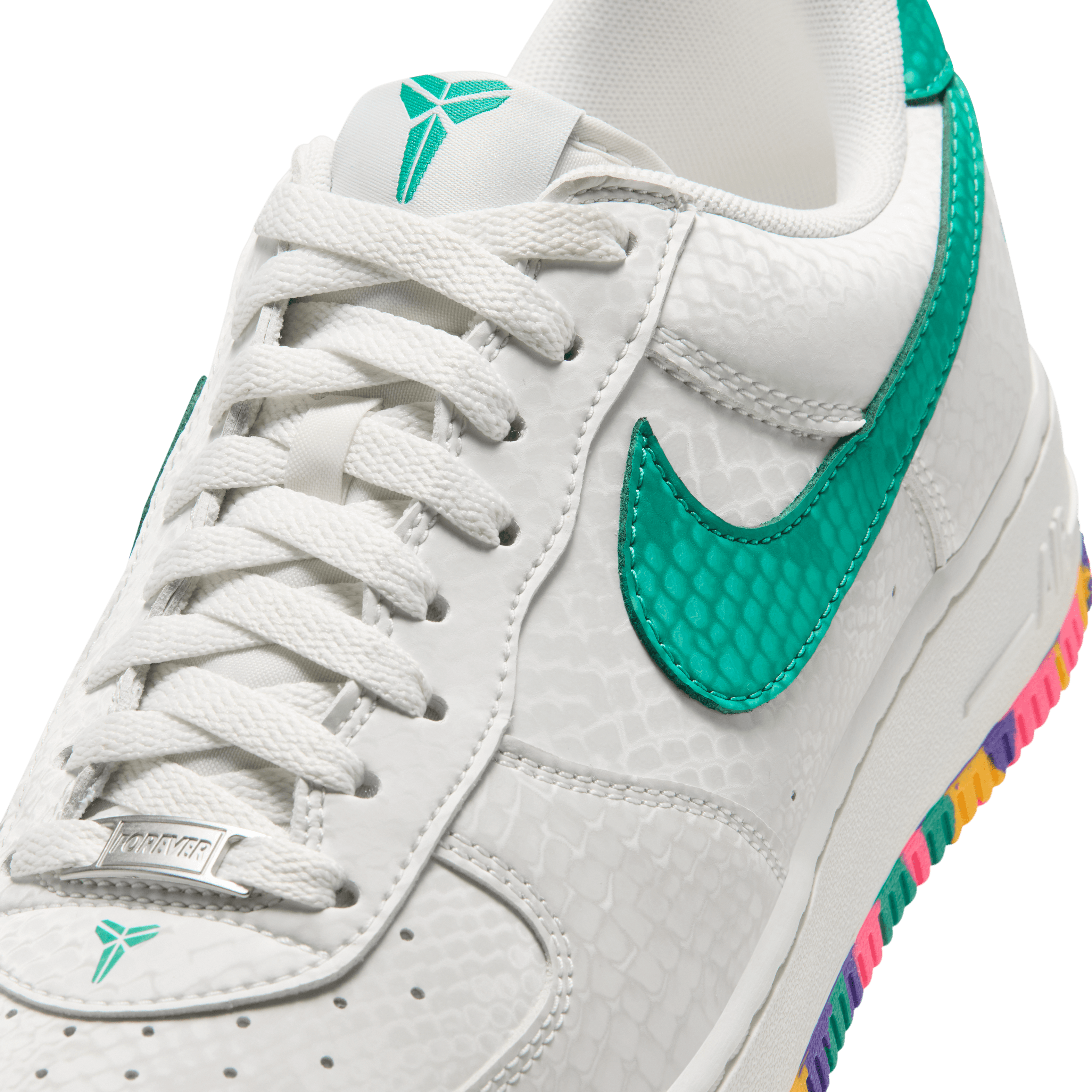 Nike Kobe Air Force 1 Low Sail Multi-Color Angle 6