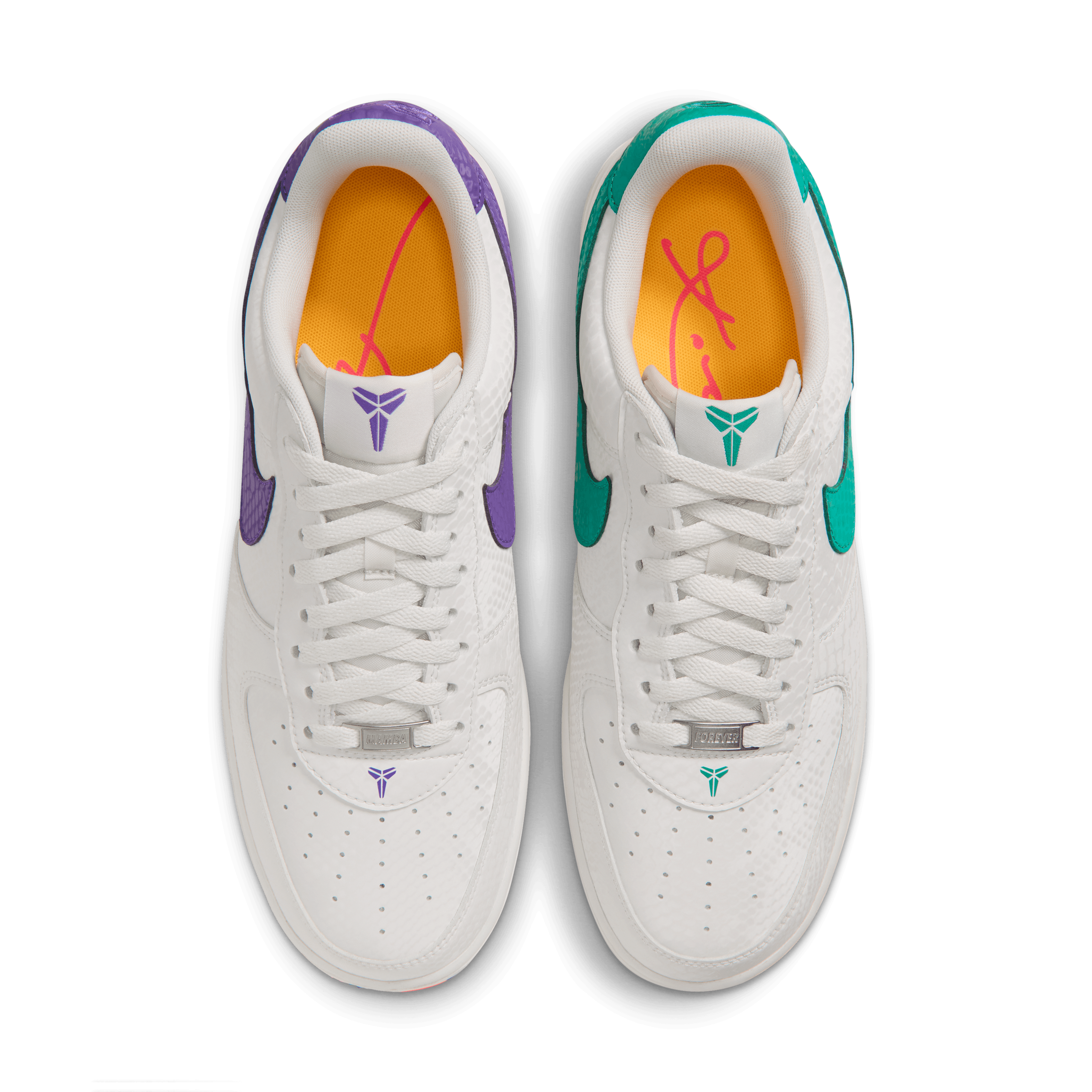 Nike Kobe Air Force 1 Low Sail Multi-Color Angle 3
