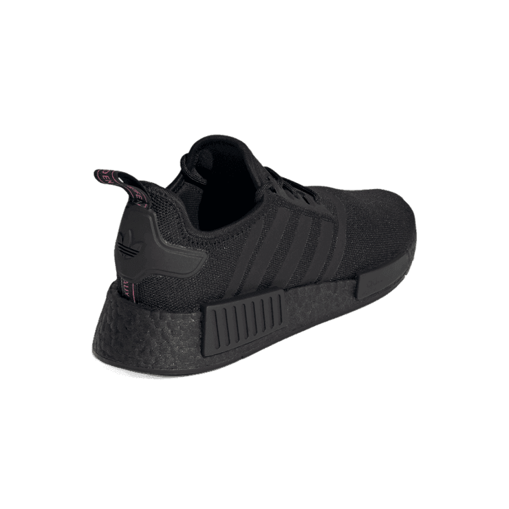 adidas NMD R1 Primeblue Black Solar Pink (W) Angle 3