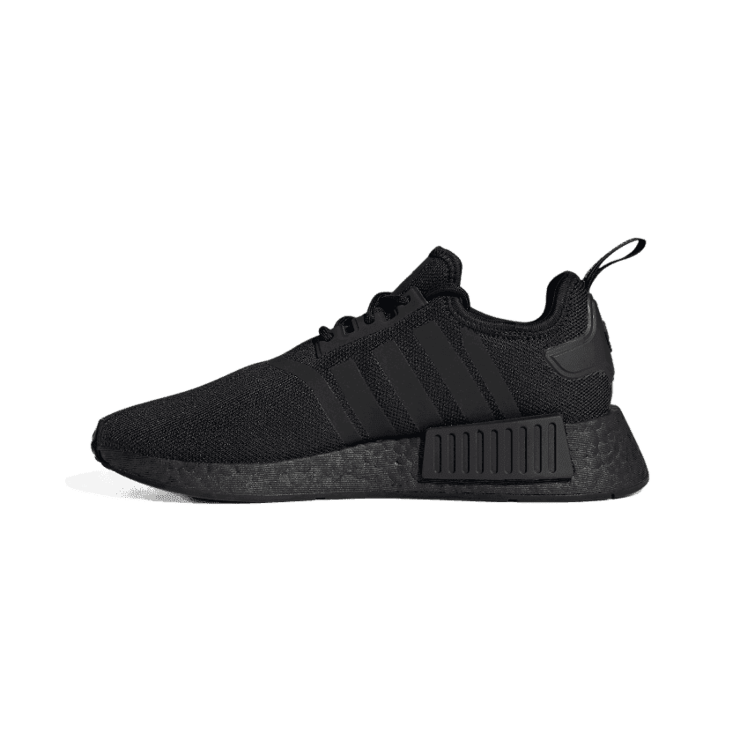 adidas NMD R1 Primeblue Black Solar Pink (W) Angle 4
