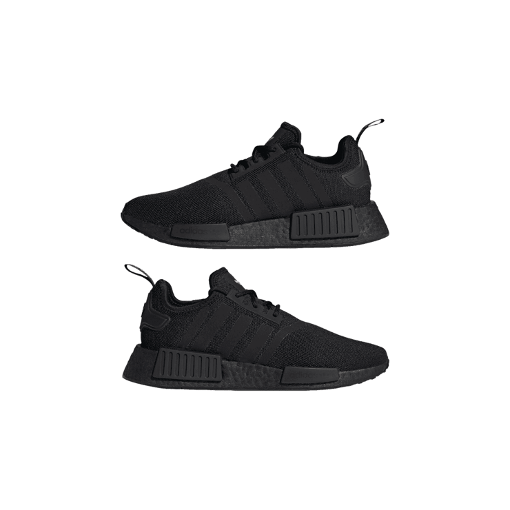 adidas NMD R1 Primeblue Black Solar Pink (W) Angle 5