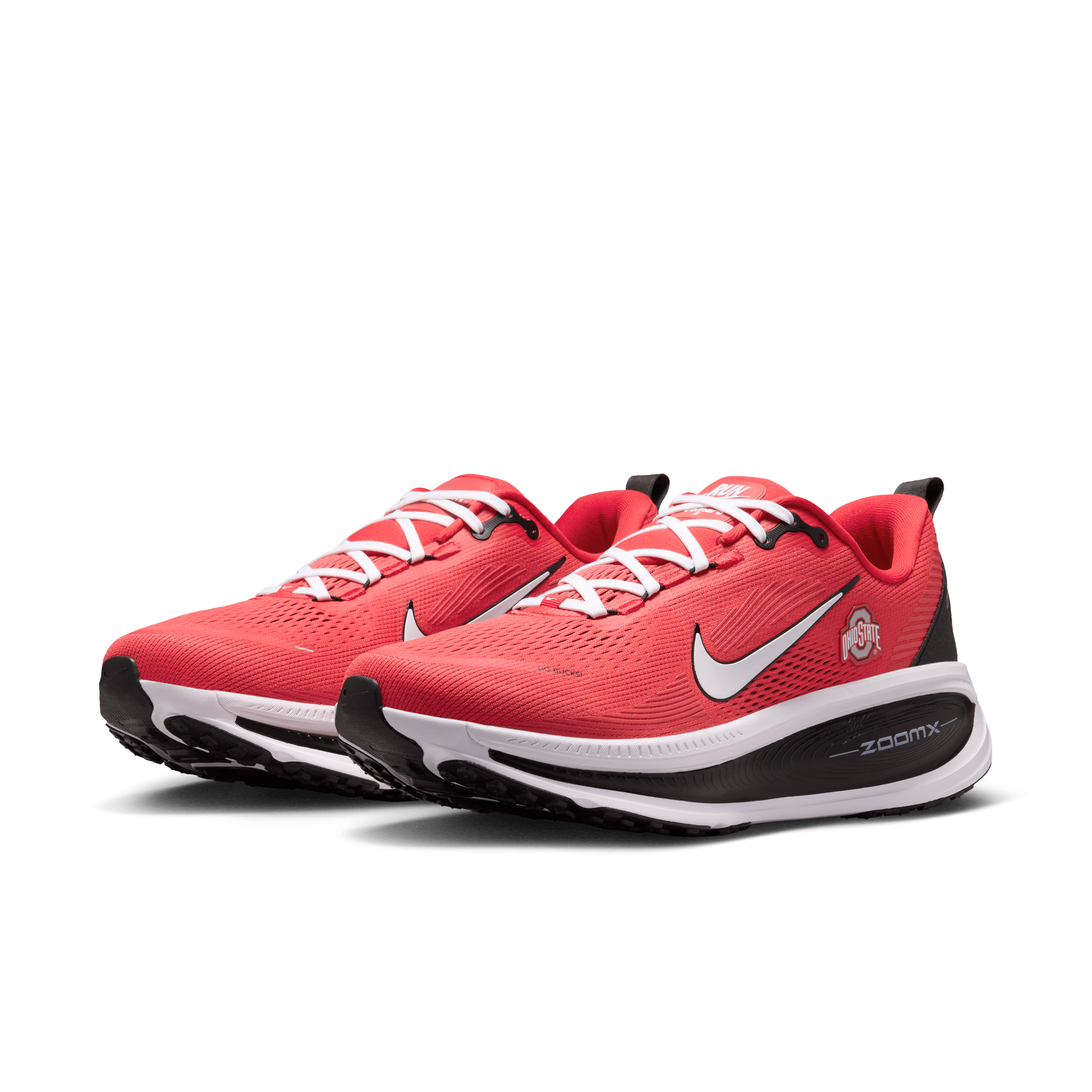 Nike Vomero 18 Ohio State Angle 4