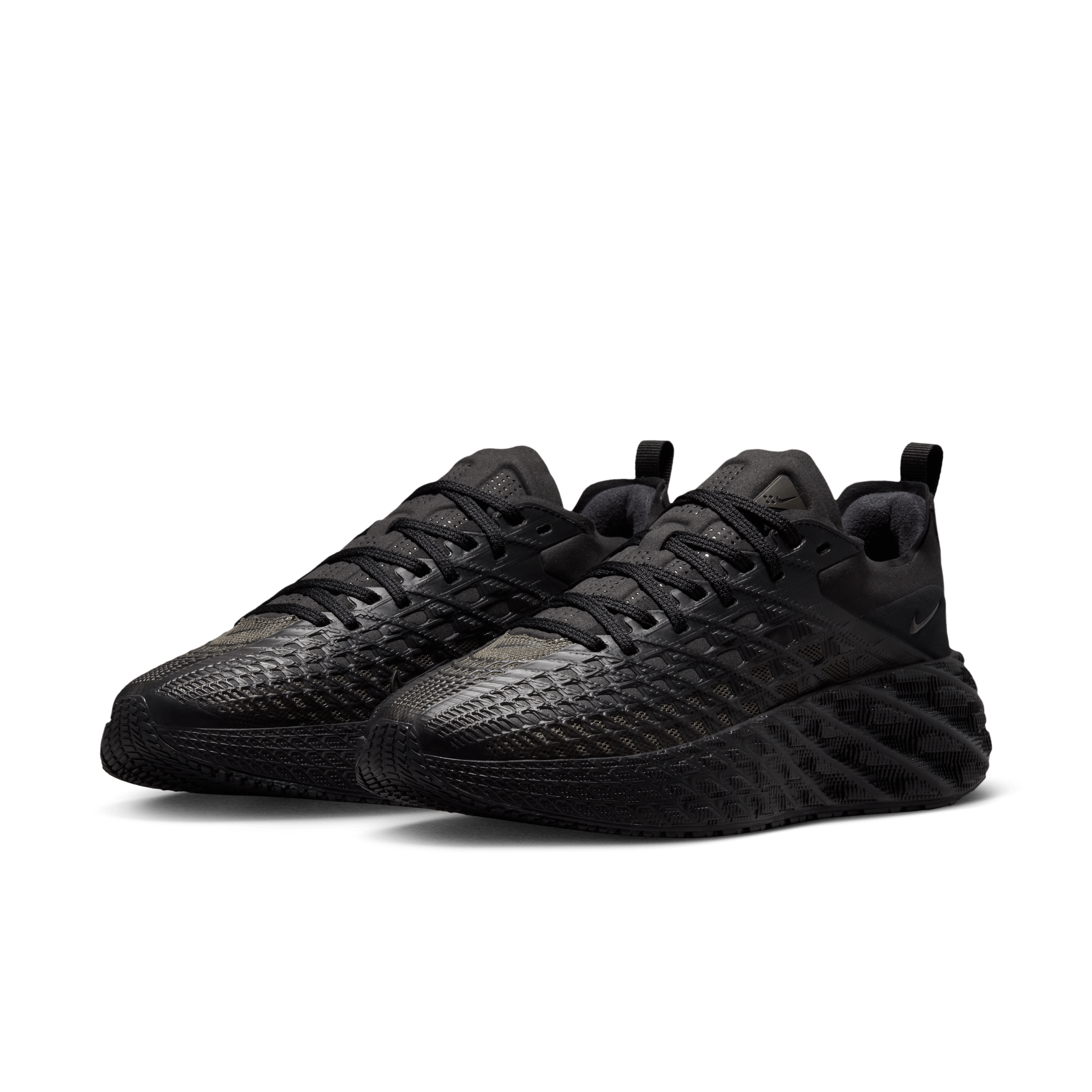 Nike Ava Edge Black College Grey Angle 4