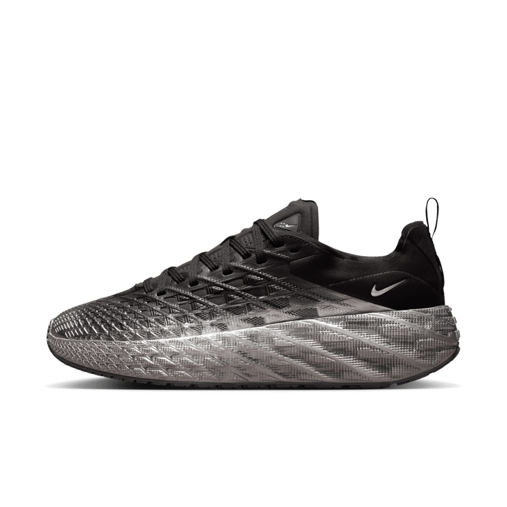 Nike Ava Edge Black Metallic Silver Angle 0