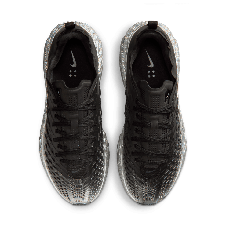 Nike Ava Edge Black Metallic Silver Angle 3