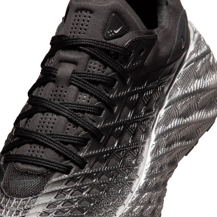Nike Ava Edge Black Metallic Silver Angle 6