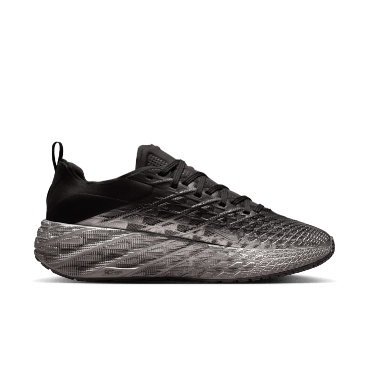 Nike Ava Edge Black Metallic Silver Angle 2