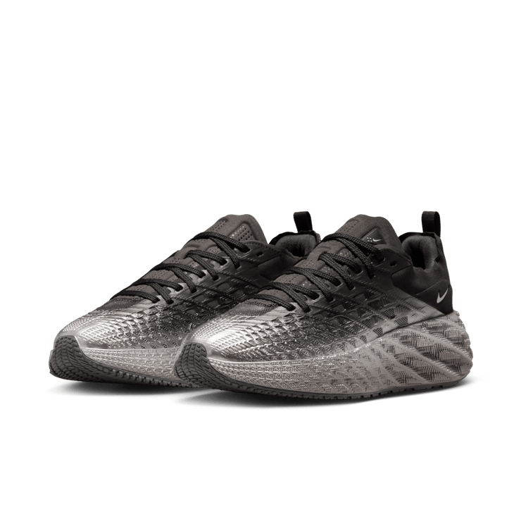 Nike Ava Edge Black Metallic Silver Angle 4