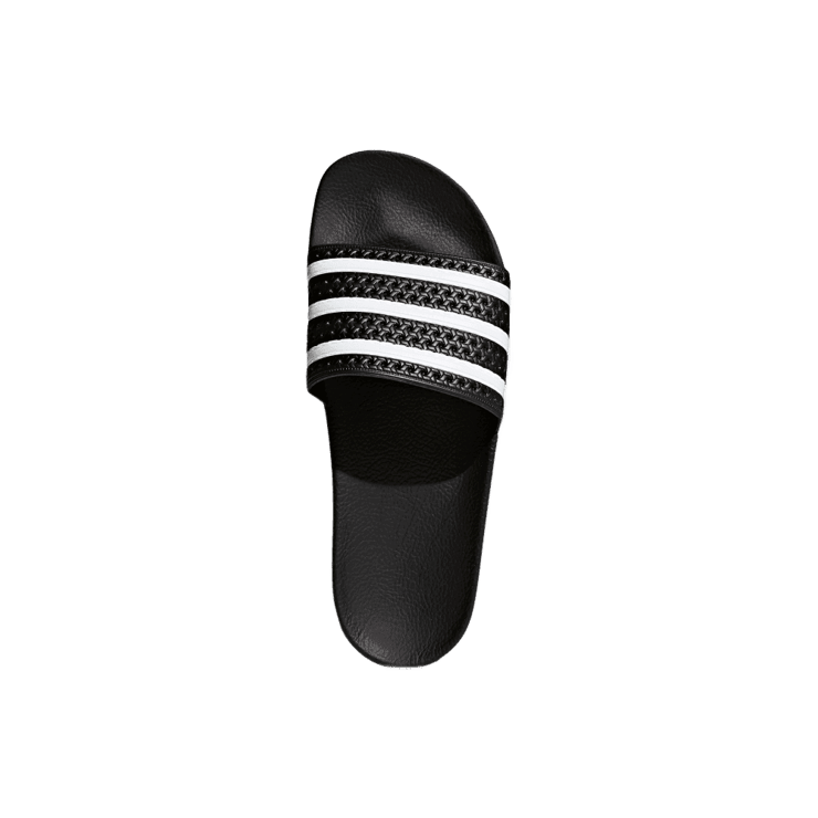 adidas Adilette Blk Wht Blk Angle 0