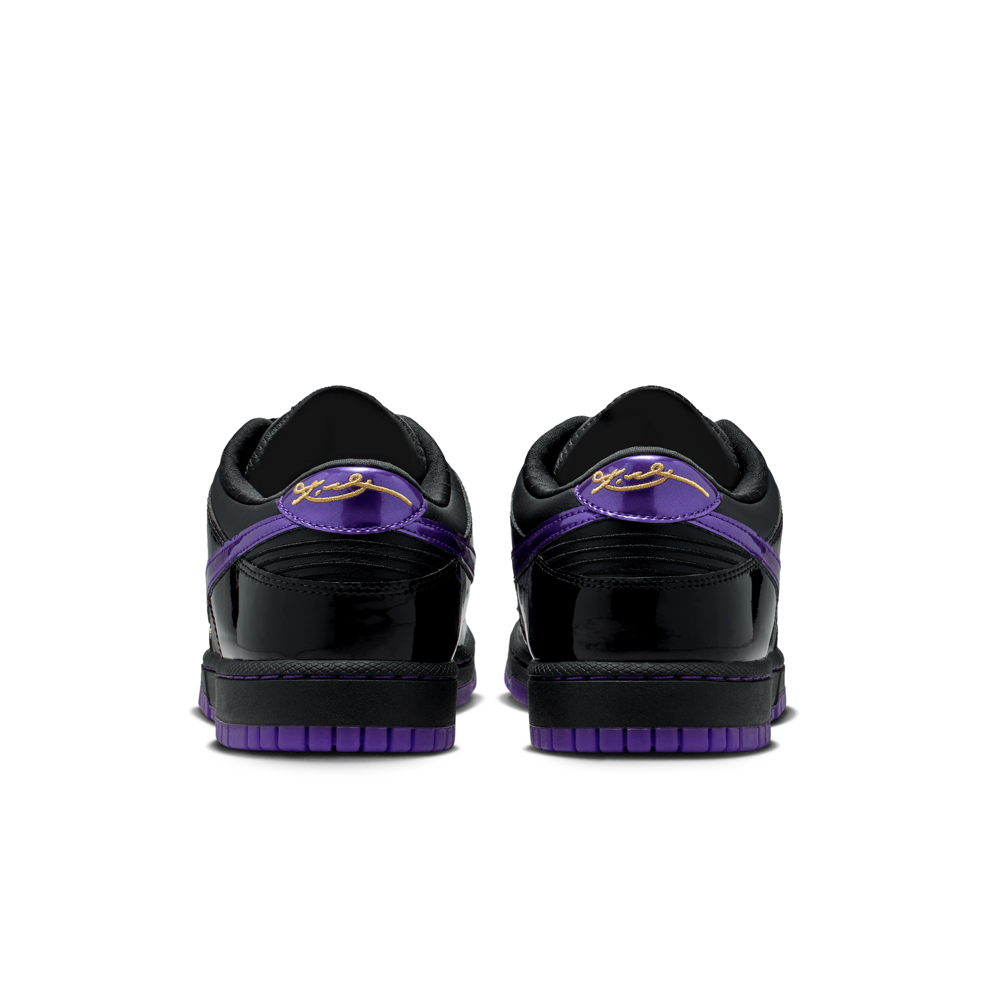 Nike Kobe Dunk Low Protro FC Barcelona Black Field Purple Angle 5