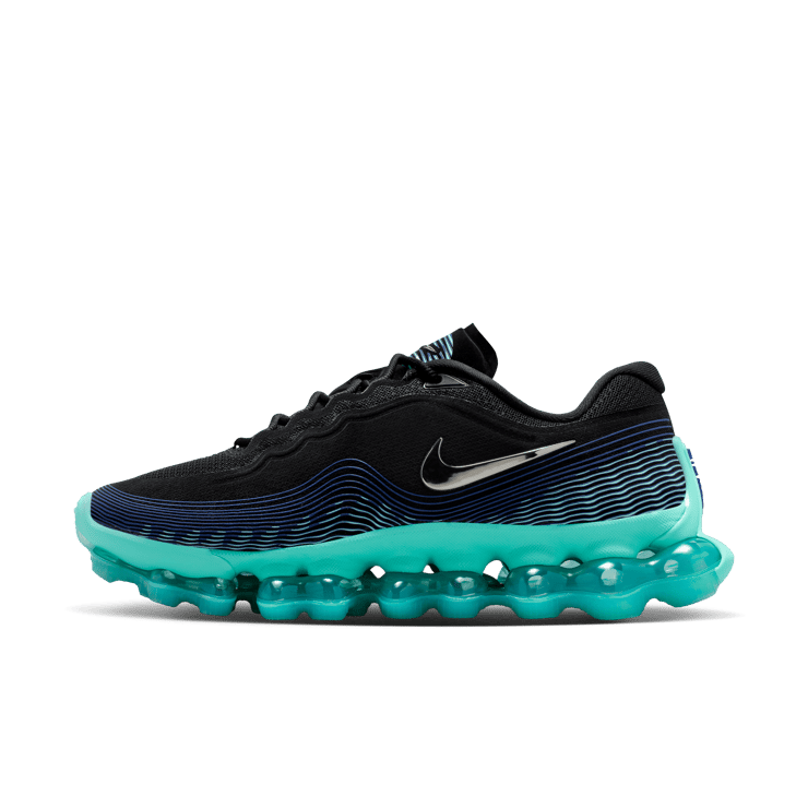 Nike Air Liquid Max Black Aurora Green Angle 0