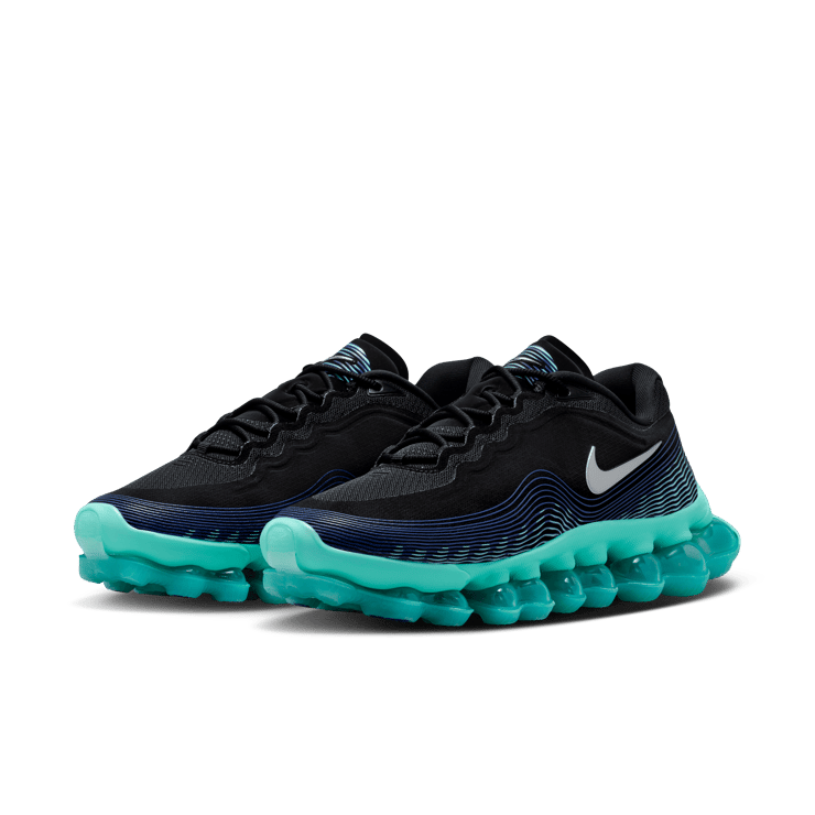 Nike Air Liquid Max Black Aurora Green Angle 4