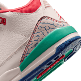 Air Jordan 3 Retro Chalk Track Red (PS)  Angle 7