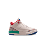 Air Jordan 3 Retro Chalk Track Red (PS)  Angle 2