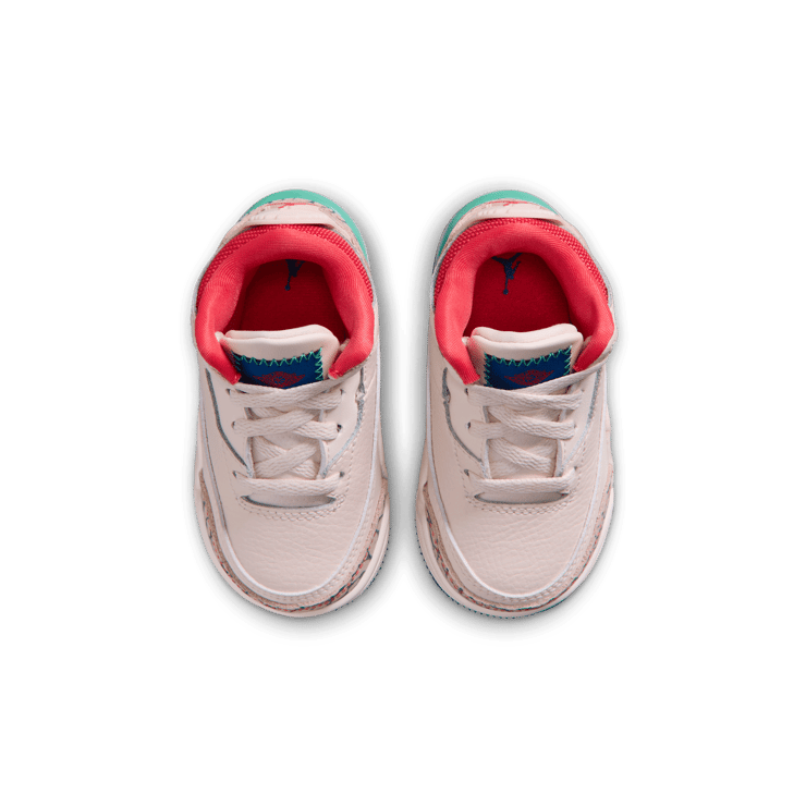 Air Jordan 3 Retro Chalk Track Red (TD)  Angle 3