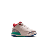 Air Jordan 3 Retro Chalk Track Red (TD)  Angle 2