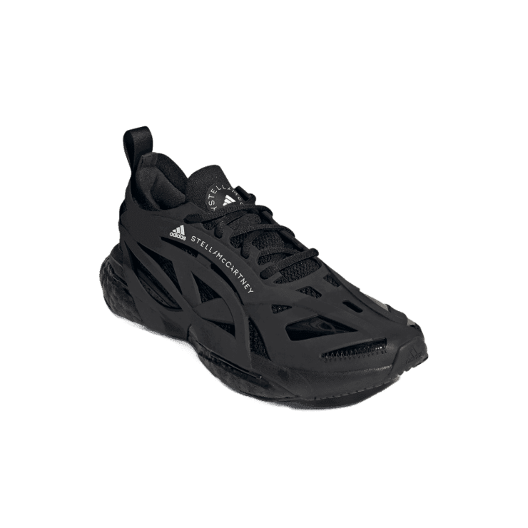 adidas Solarglide Stella McCartney Triple Black (W) Angle 2