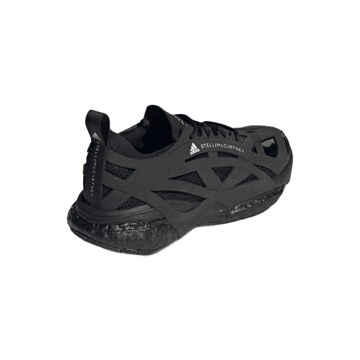 adidas Solarglide Stella McCartney Triple Black (W) Angle 3
