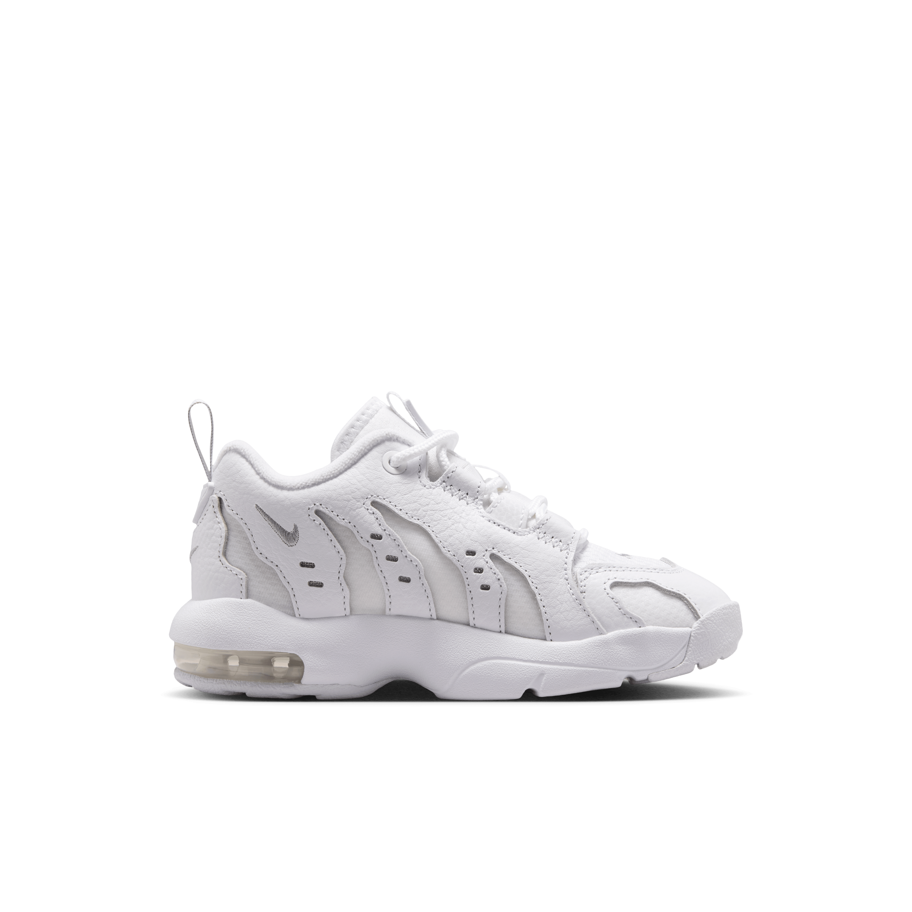 Nike Air DT Max 96 Low Triple White (PS) Angle 2