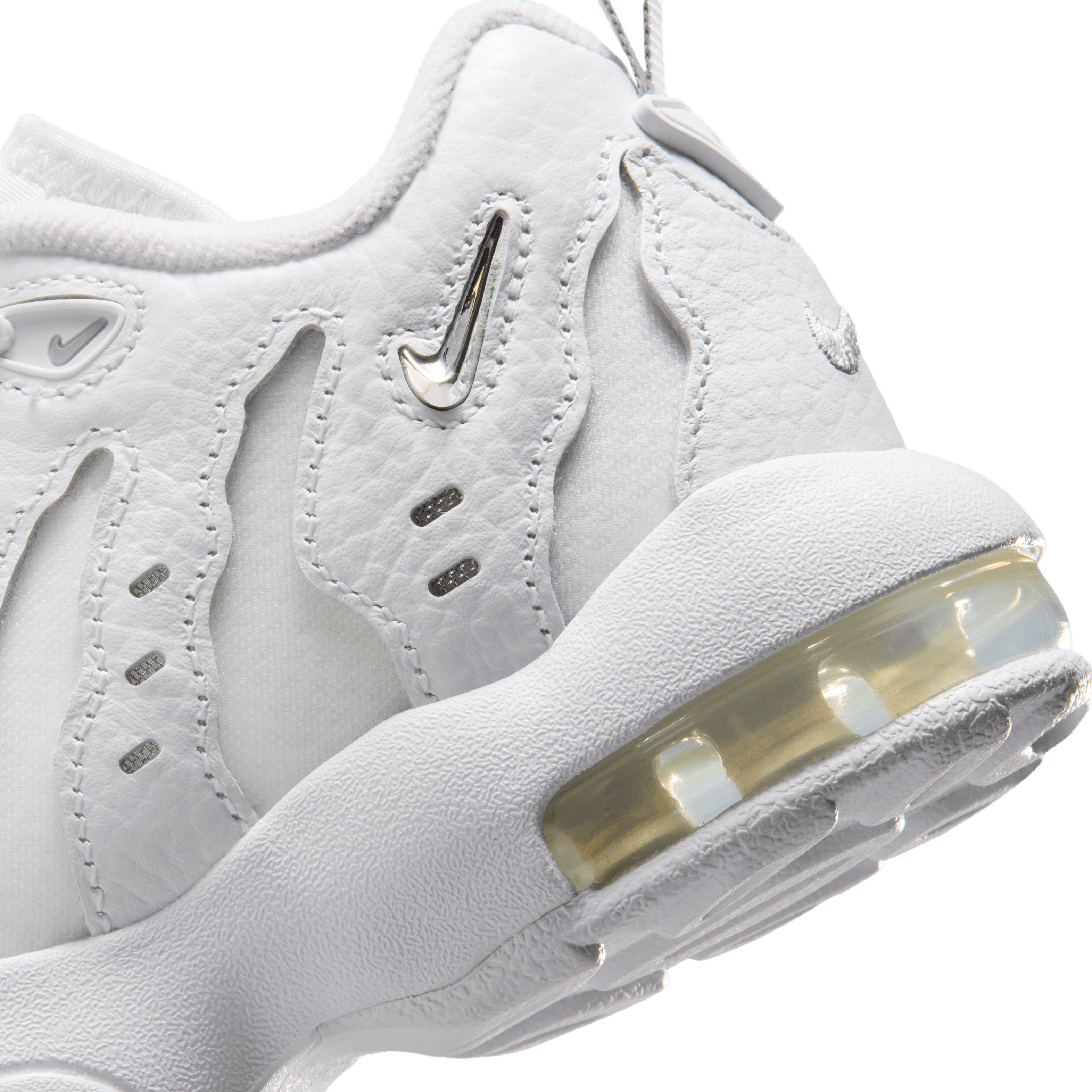 Nike Air DT Max 96 Low Triple White (PS) Angle 7