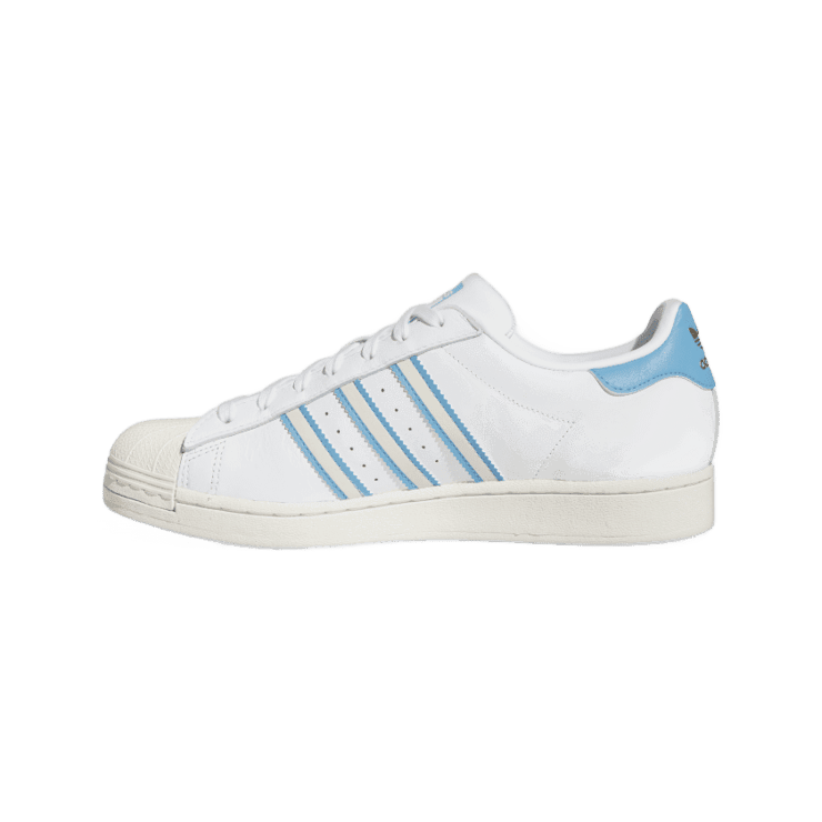 adidas Superstar Cloud White Light Blue Angle 4