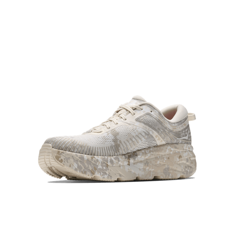 Hoka Bondi 7 BEAMS Turtledove Angle 0