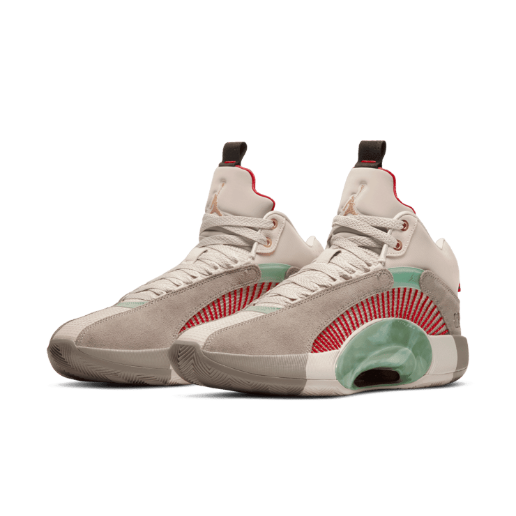 Jordan 35 Clot Warrior Jade Angle 2