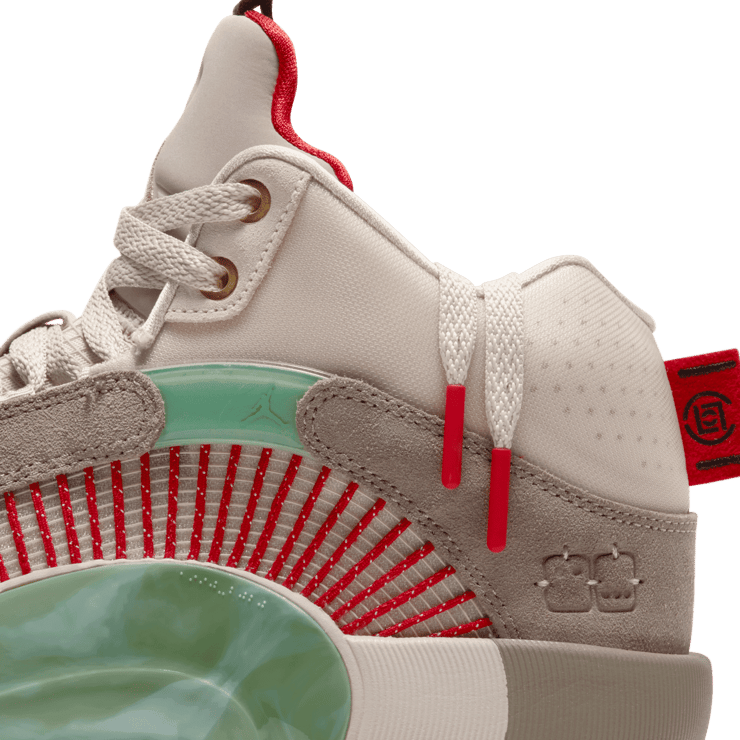Jordan 35 Clot Warrior Jade Angle 9