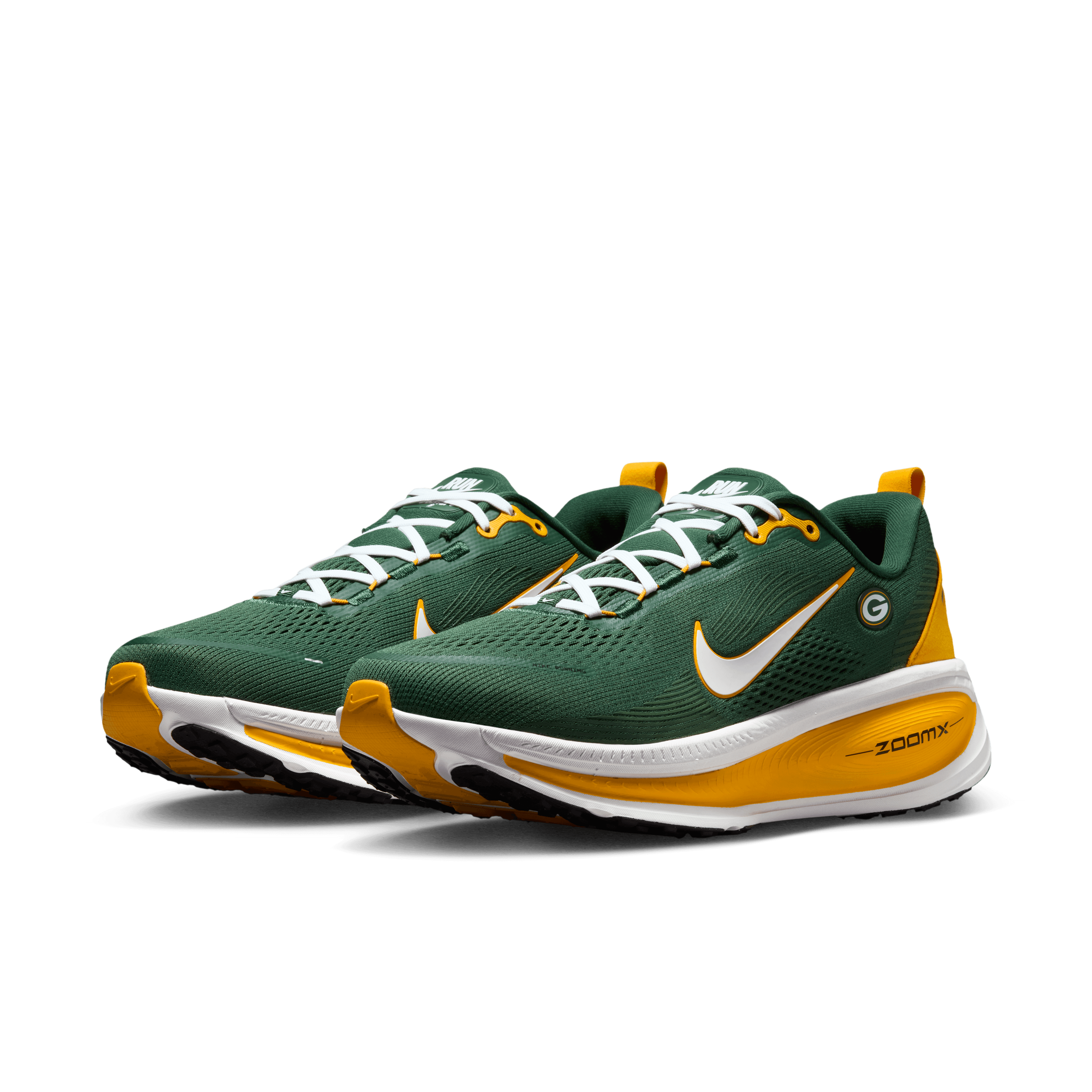 Nike Vomero 18 NFL Green Bay Packers Angle 4