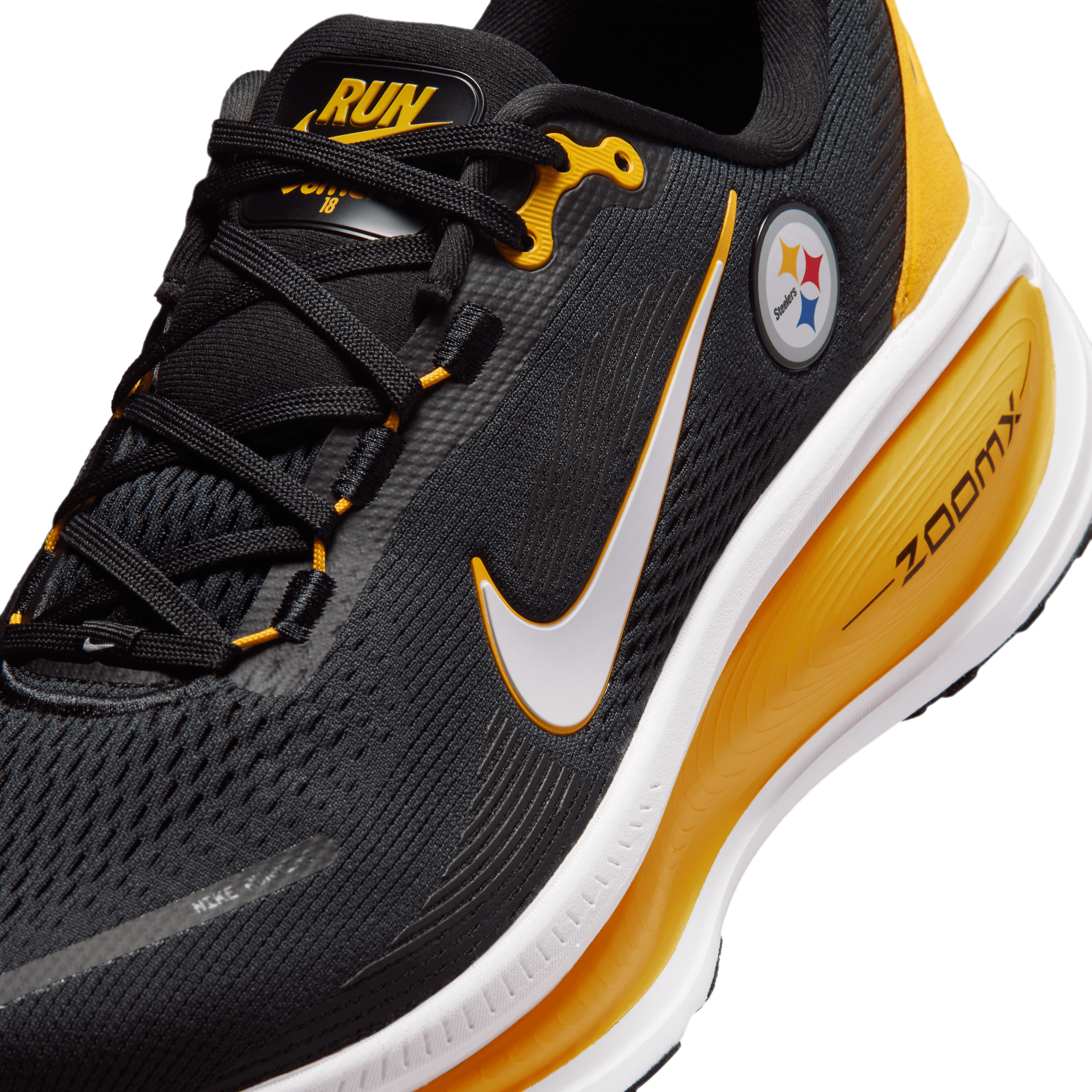 Nike Vomero 18 NFL Pittsburgh Steelers Angle 6