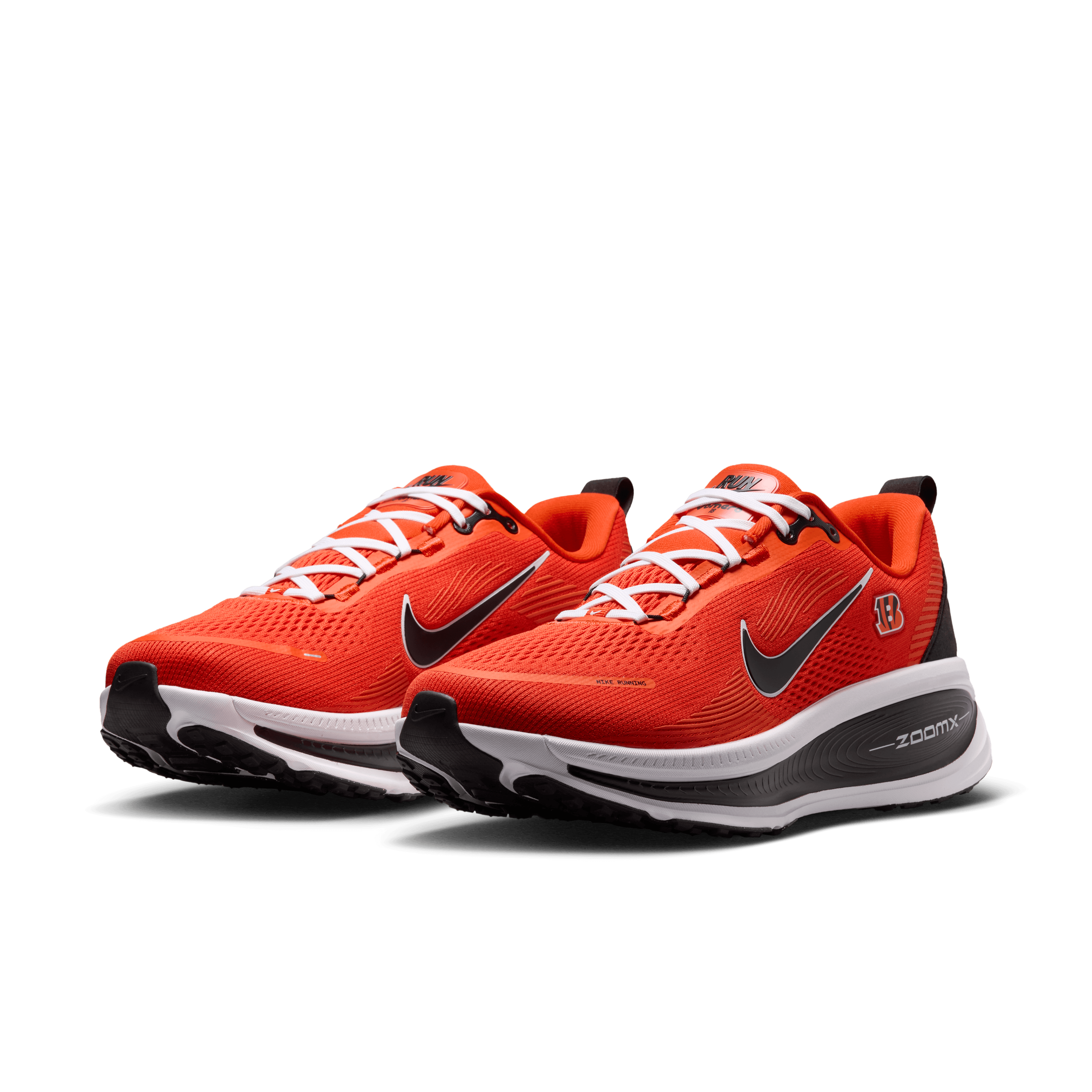 Nike Vomero 18 NFL Cincinnati Bengals Angle 3