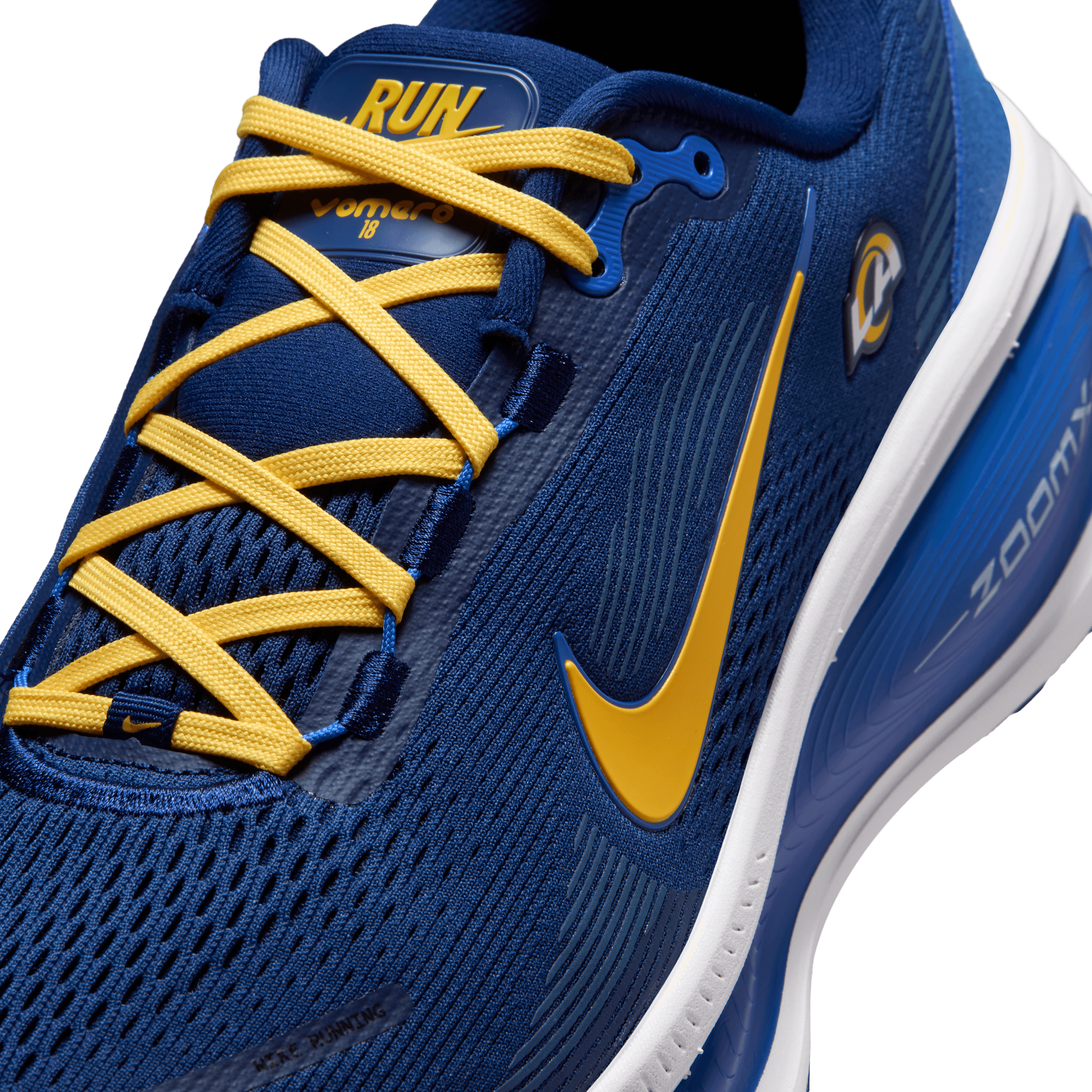Nike Vomero 18 NFL LA Rams Angle 6