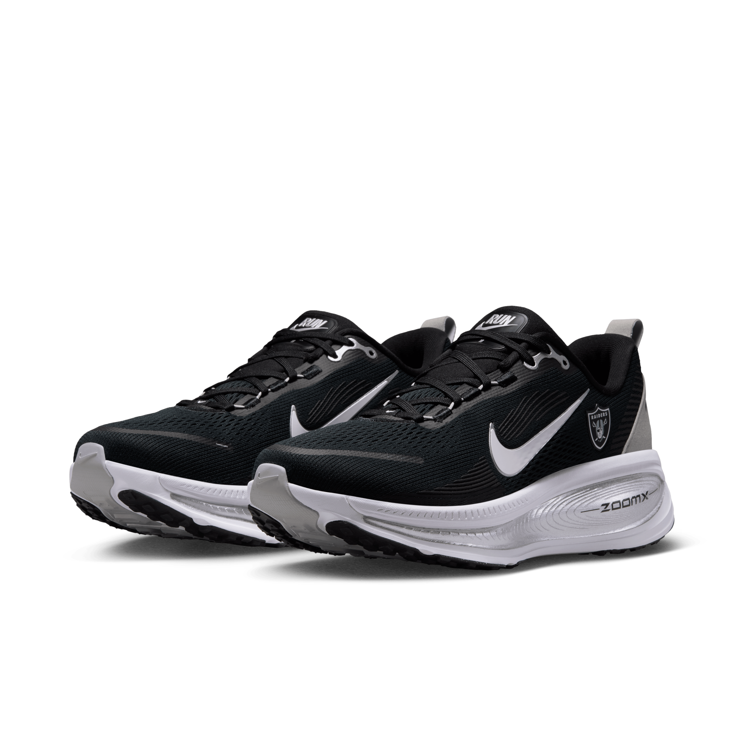 Nike Vomero 18 NFL Las Vegas Raiders Angle 4
