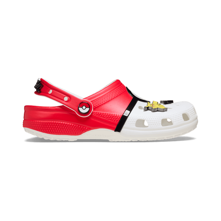 Crocs Classic Clog Pokémon Poké Ball Angle 1