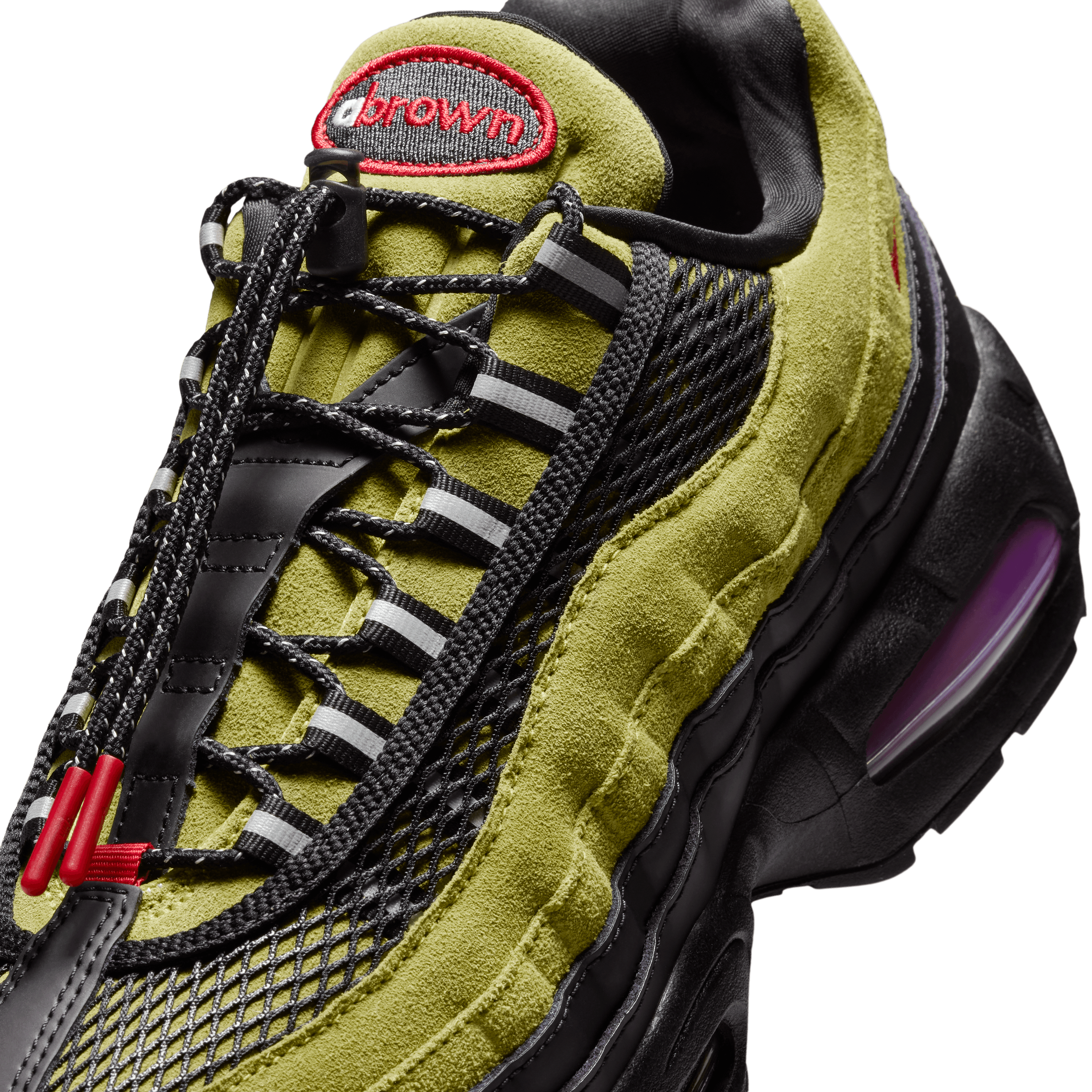 Nike Air Max 95 Big Bubble Aya Brown Atomic Green Angle 6
