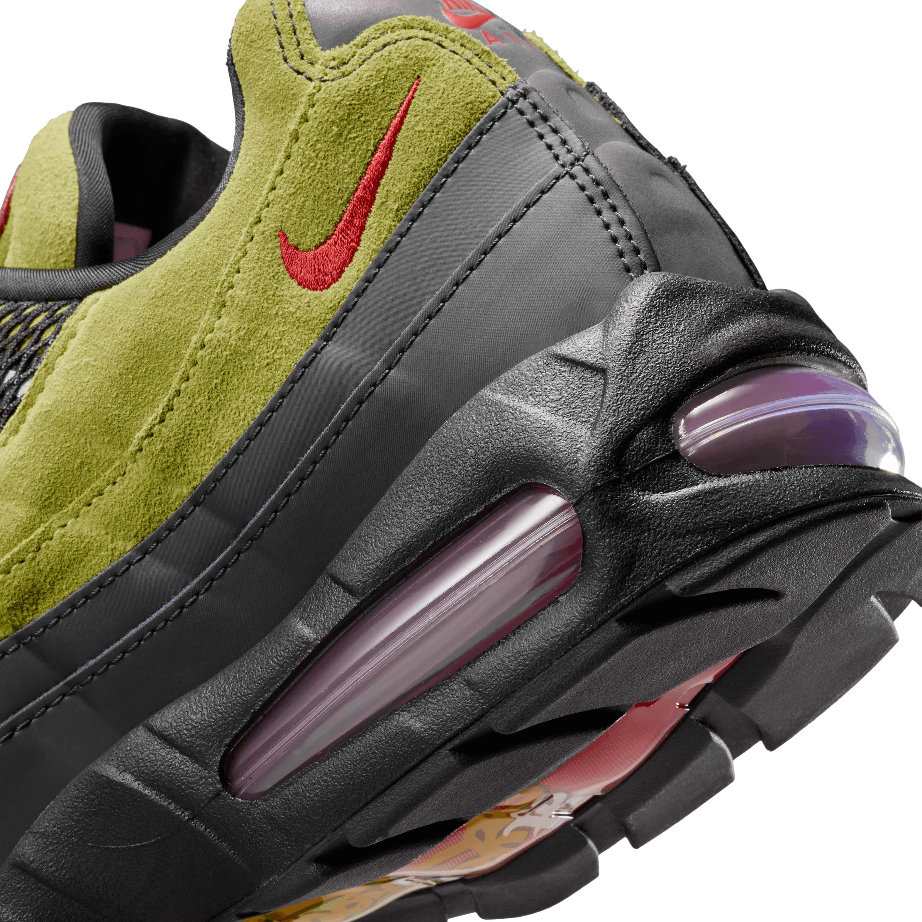 Nike Air Max 95 Big Bubble Aya Brown Atomic Green Angle 7