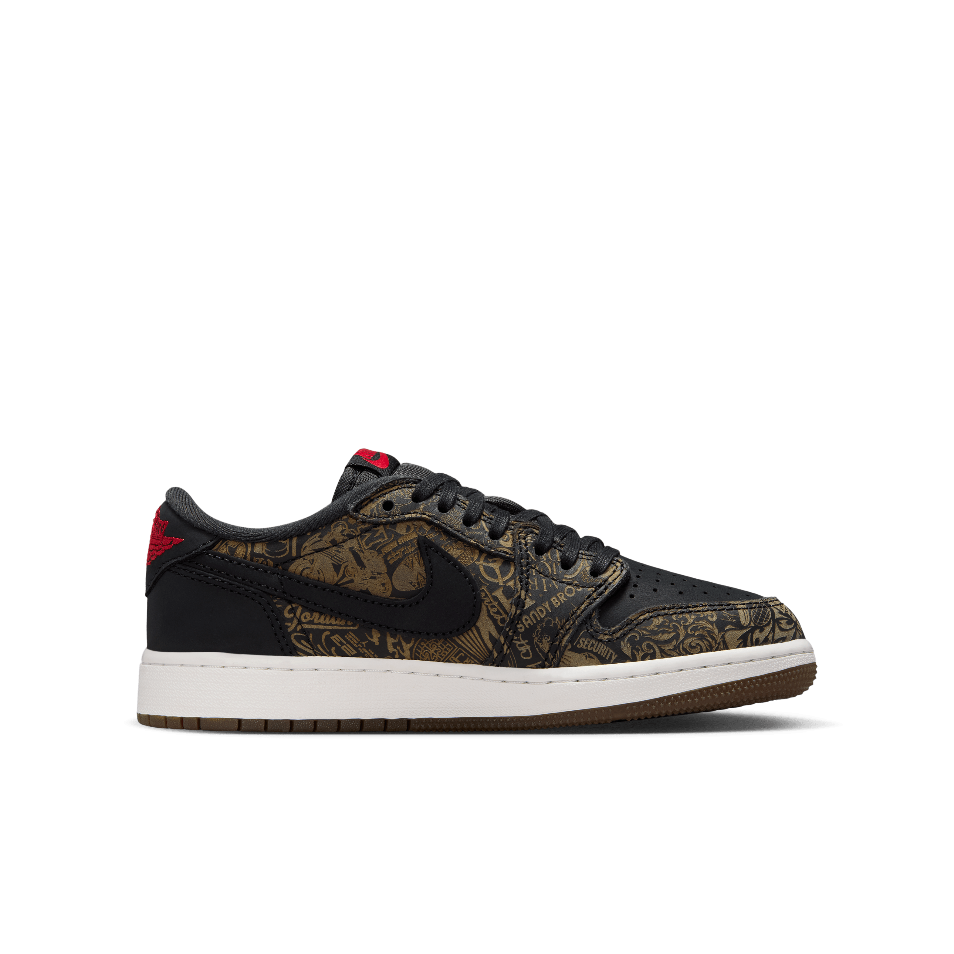 Air Jordan 1 Retro Low OG Laser (GS) Angle 2