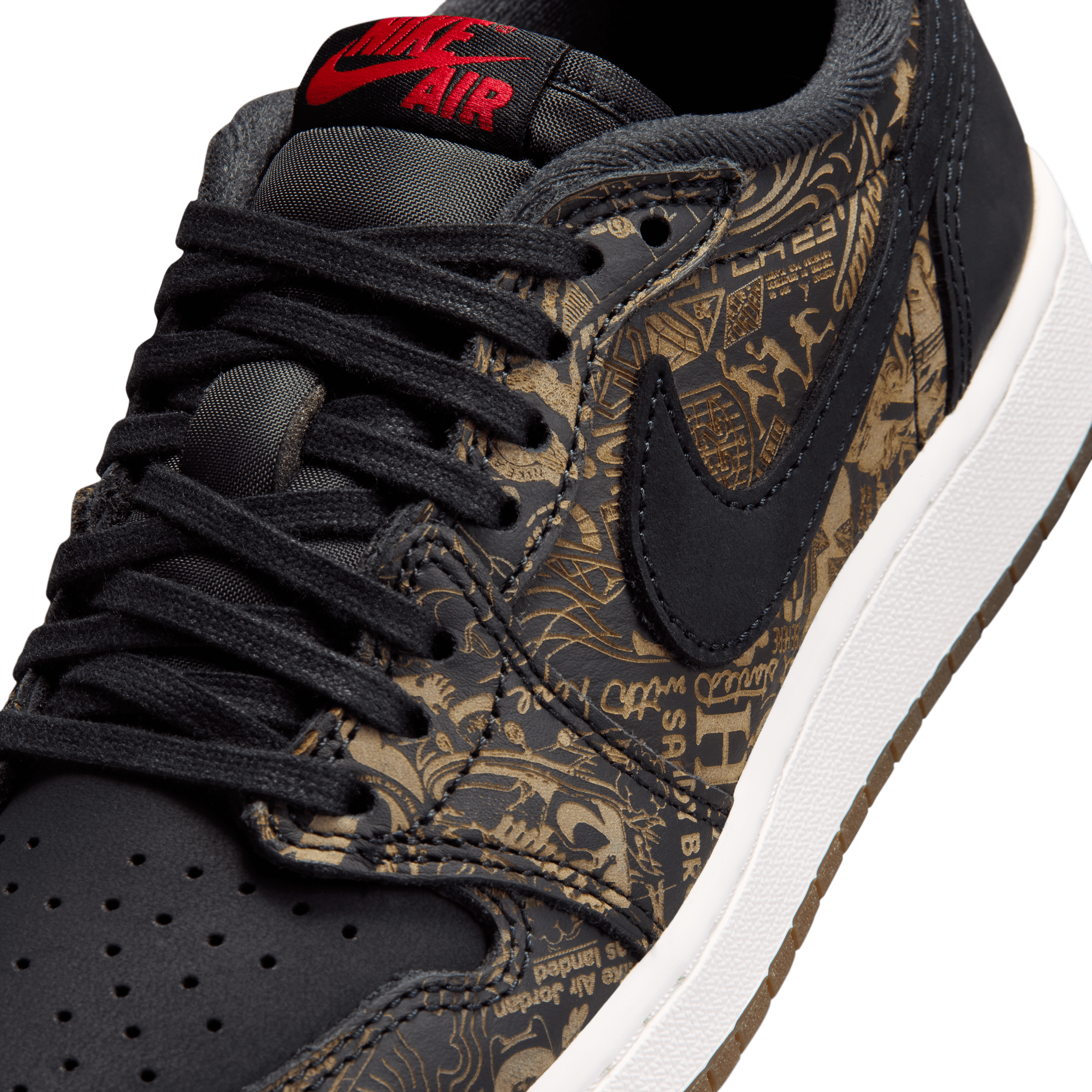 Air Jordan 1 Retro Low OG Laser (GS) Angle 6