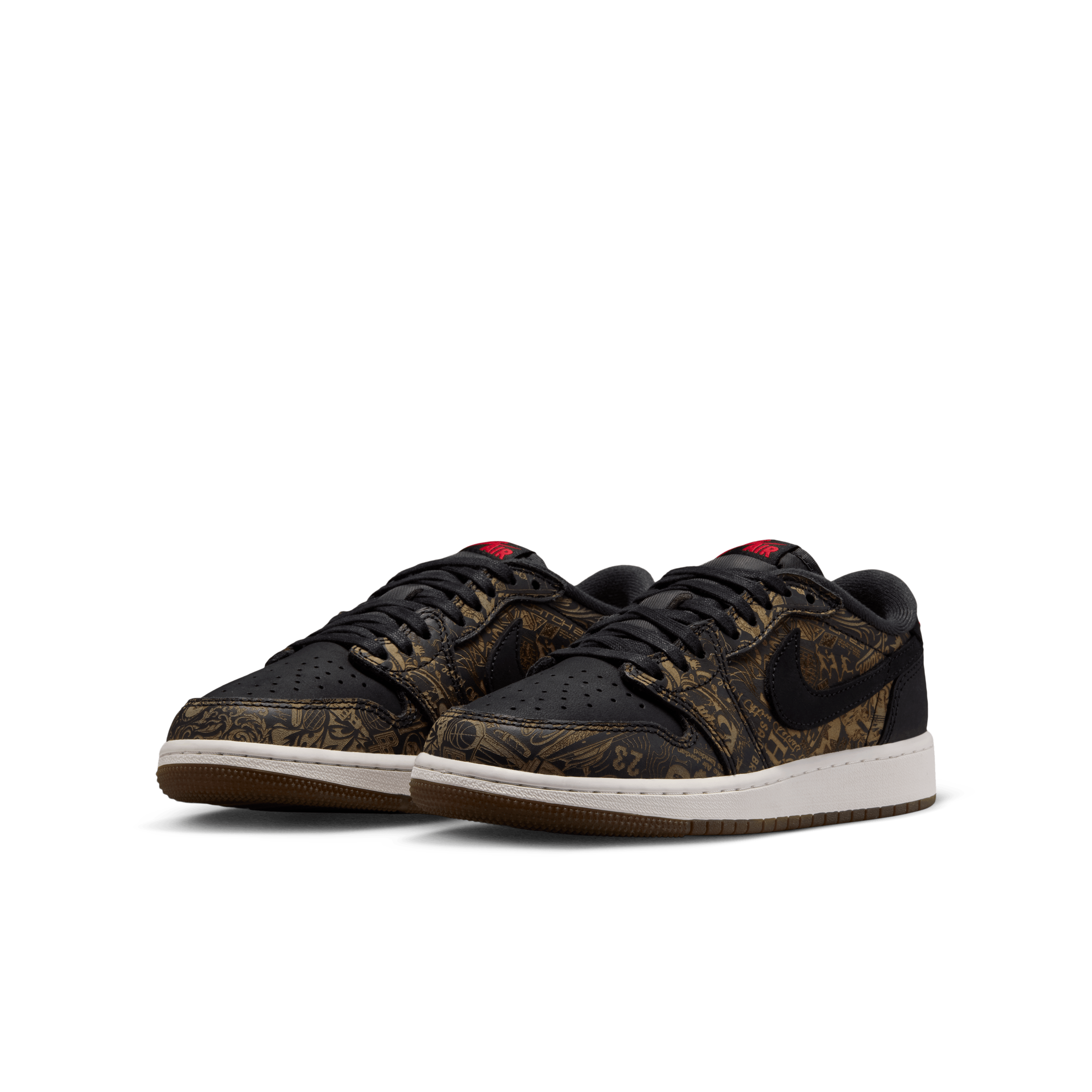 Air Jordan 1 Retro Low OG Laser (GS) Angle 4
