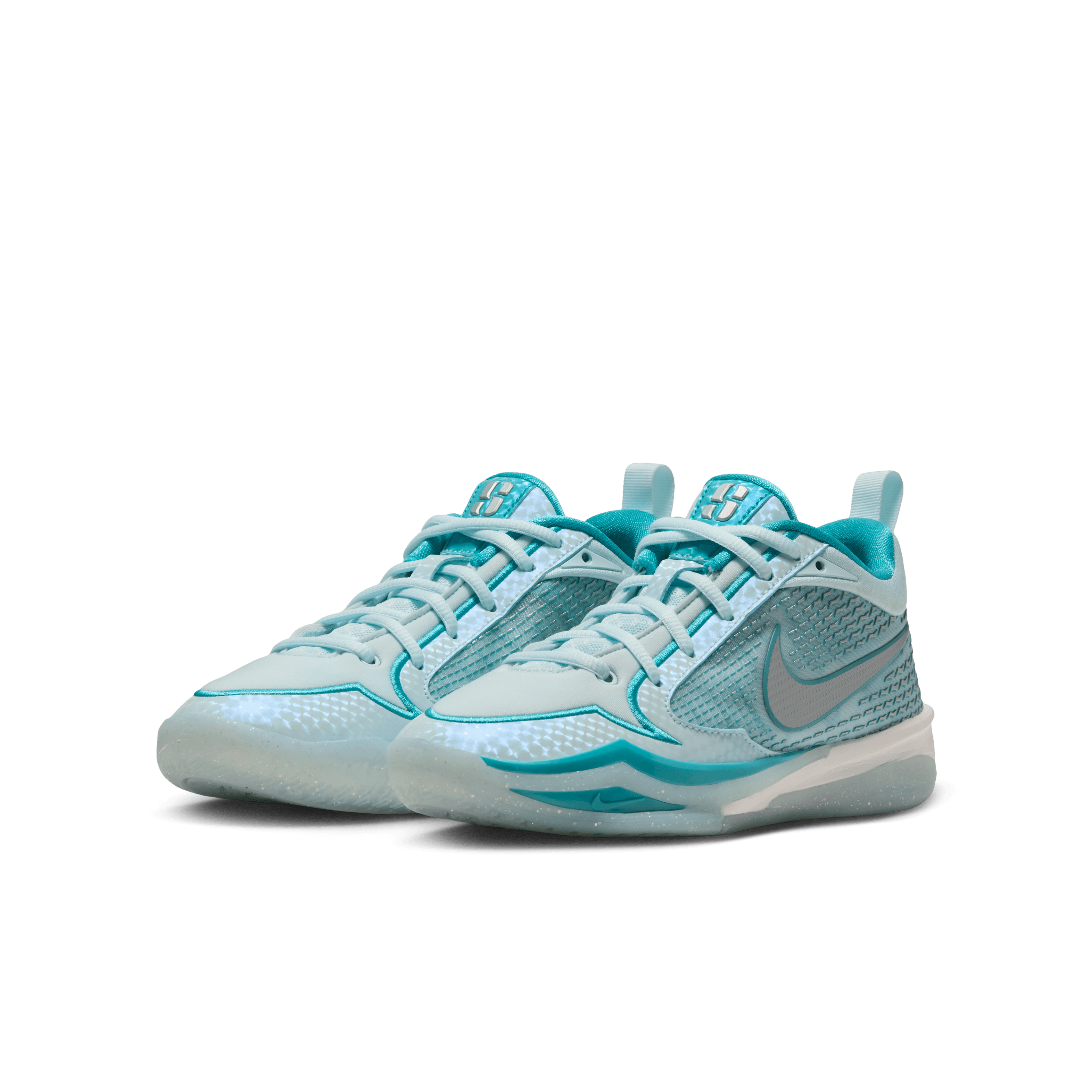Nike Sabrina 4 KC Glacier Blue (GS) Angle 4