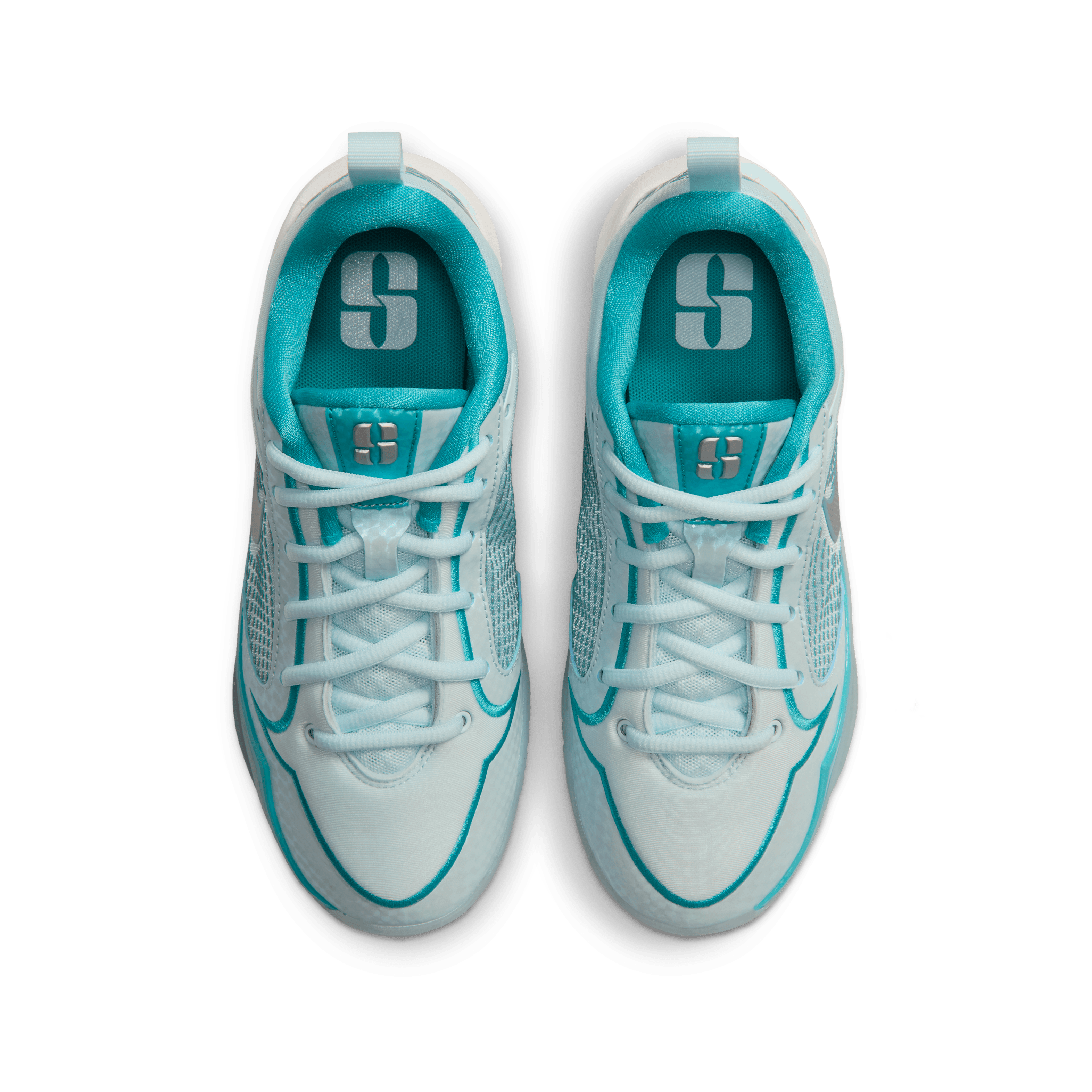 Nike Sabrina 4 KC Glacier Blue (GS) Angle 3