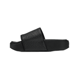 adidas Y-3 Slides Tumbled Leather Black Angle 4