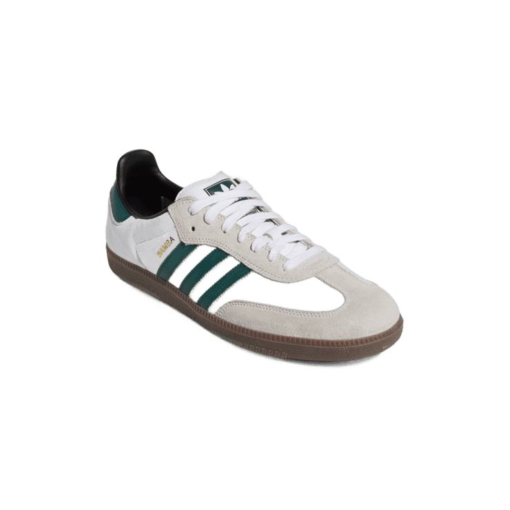 adidas Samba ADV White Collegiate Green Angle 2