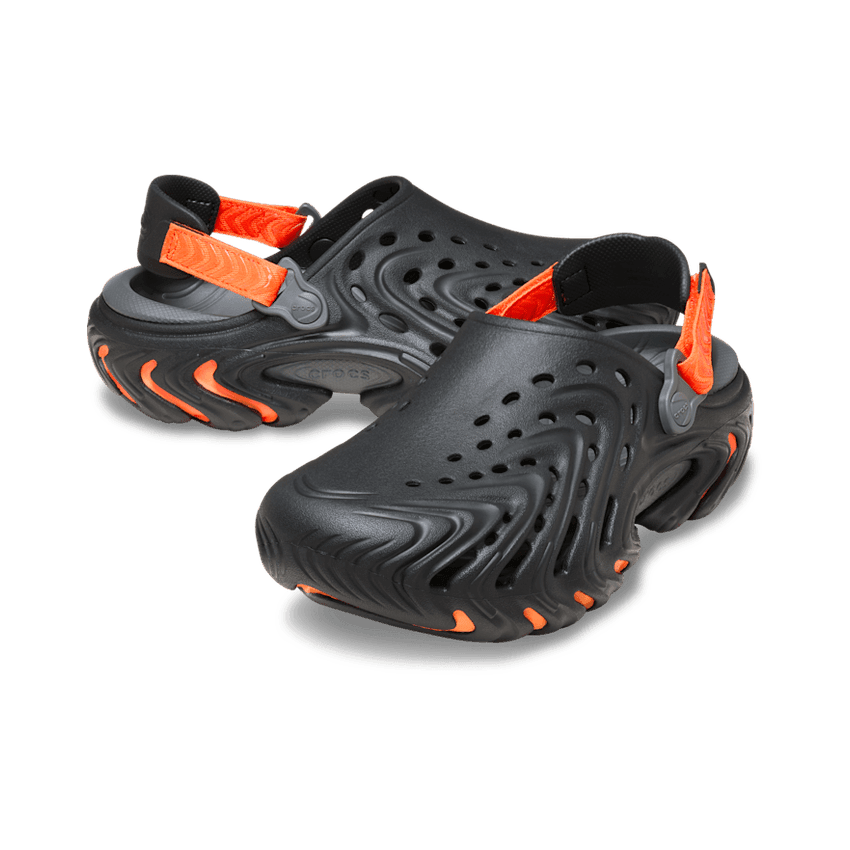 Crocs Echo II Clog Orange Burst Angle 0
