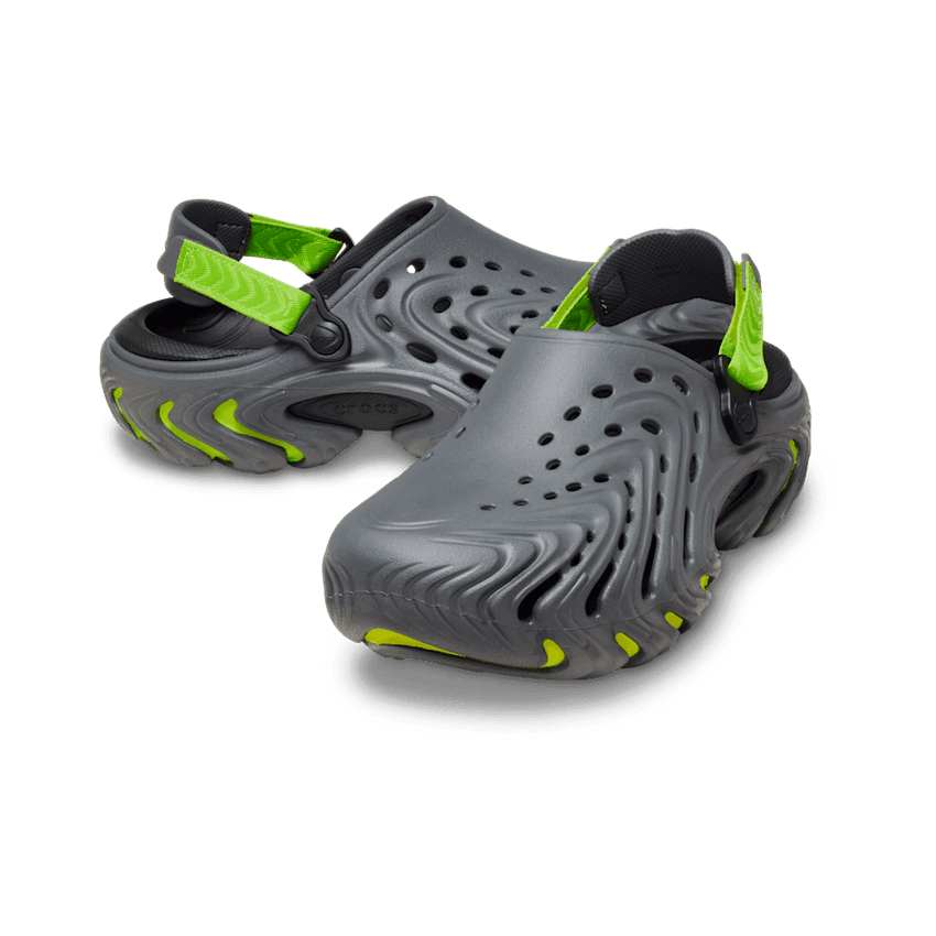 Crocs Echo II Clog Green Burst Angle 0