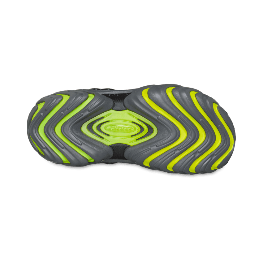 Crocs Echo II Clog Green Burst Angle 2